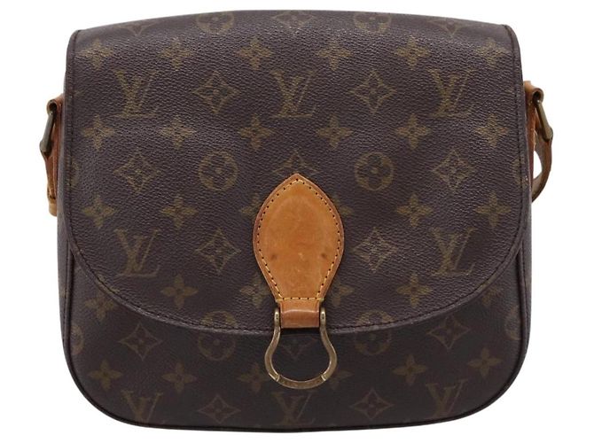 LOUIS VUITTON Monogram Saint Cloud GM Shoulder Bag M51242 LV Auth ep16400 Monogramma - vista 2