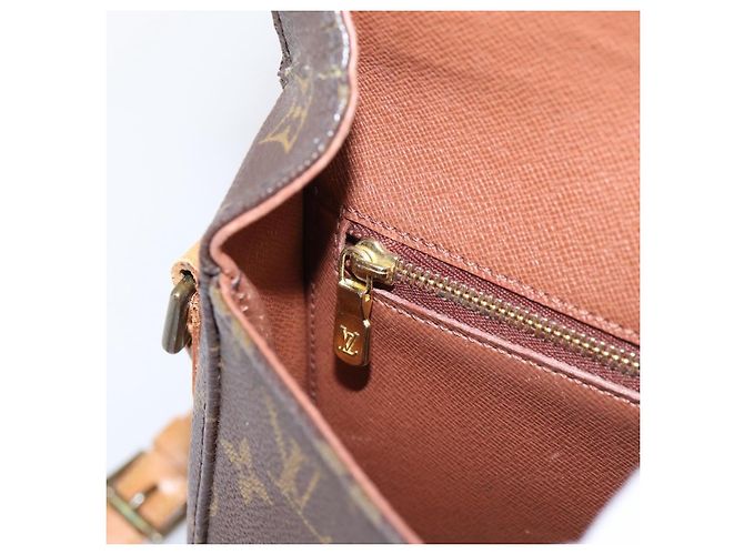 LOUIS VUITTON Monogram Saint Cloud GM Shoulder Bag M51242 LV Auth ep16400 Monogramma - vista 25