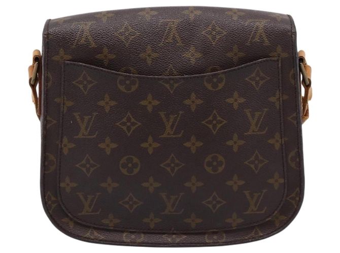 LOUIS VUITTON Monogram Saint Cloud GM Shoulder Bag M51242 LV Auth ep16400 Monogramma - vista 3