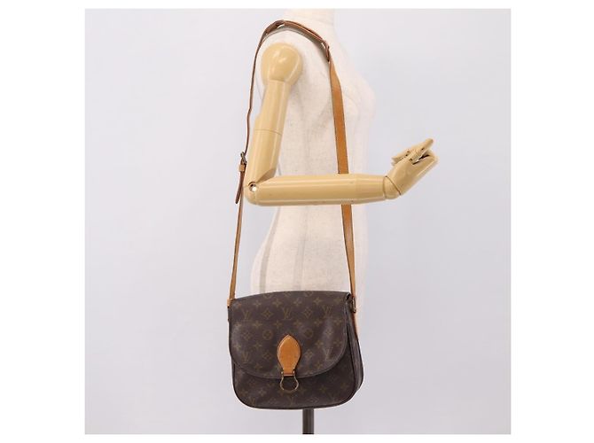 LOUIS VUITTON Monogram Saint Cloud GM Shoulder Bag M51242 LV Auth ep16400 Monogramma - vista 30