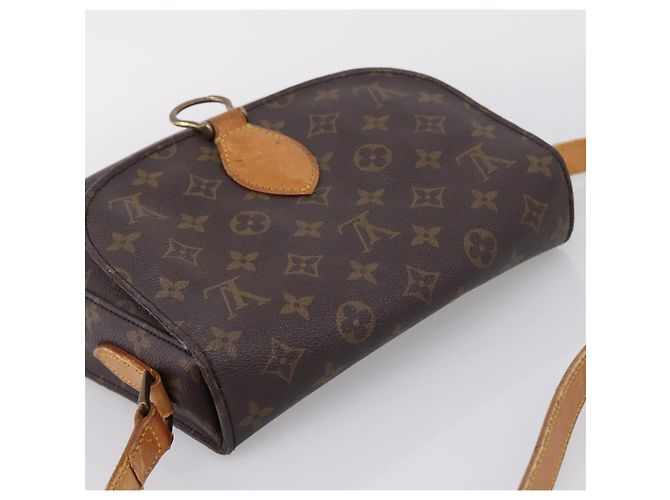 LOUIS VUITTON Monogram Saint Cloud GM Shoulder Bag M51242 LV Auth ep16400 Monogramma - vista 6