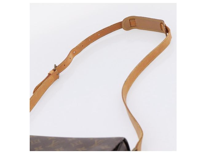 LOUIS VUITTON Monogram Saint Cloud GM Shoulder Bag M51242 LV Auth ep16400 Monogramma - vista 9
