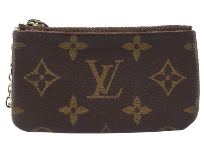 LOUIS VUITTON Monogram Pochette Cles Coin Purse M62650 LV Auth 208177 Monograma - vista 13