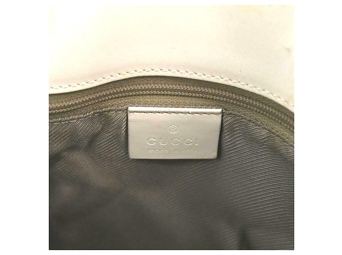 Borsa Tote GUCCI GG Canvas Light Blue Gold 002 1099 Auth ep16469A - vista 19