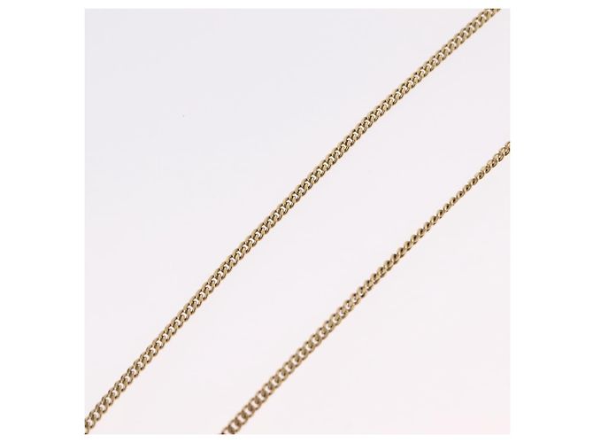 Collana Christian Dior Strass metallo Gold Tone Auth ka6626 - vista 10