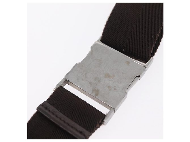 Borsello da vita GUCCI GG Canvas Beige Silver 131236 Auth 208149 Argento - vista 11