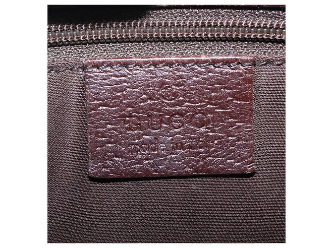 Borsello da vita GUCCI GG Canvas Beige Silver 131236 Auth 208149 Argento - vista 20