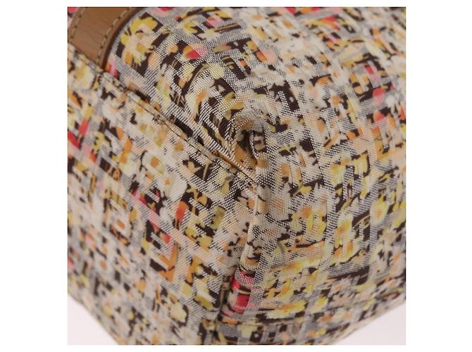FENDI Zucchino Canvas Tote Bag Multicolor Gold 8BH215 Auth 208580V Mehrfarben Golden - Ansicht 15