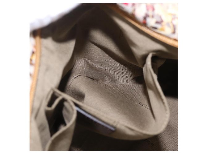 FENDI Zucchino Canvas Tote Bag Multicolor Gold 8BH215 Auth 208580V Mehrfarben Golden - Ansicht 23