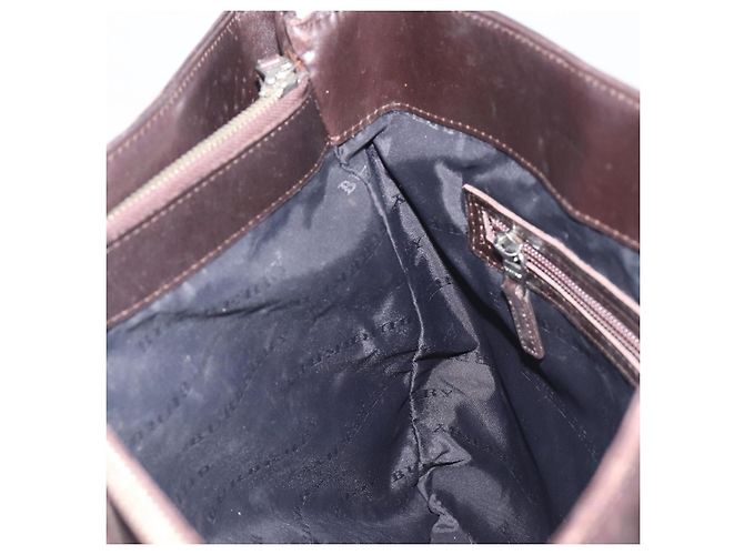 Borsa a mano BURBERRY Nova Check Canvas Beige Silver Auth 208144 Argento - vista 23