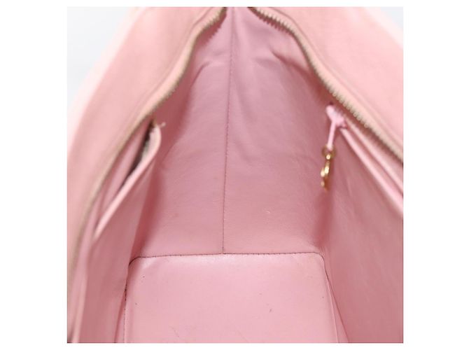 CHANEL Standard Tote Bag Caviar Leder Pink Gold CC Auth 208641V Golden - Ansicht 20