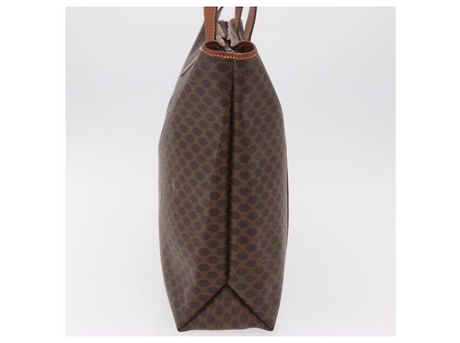 Céline Borsa Tote CELINE Macadam PVC Brown Auth 208166 Marrone - vista 6