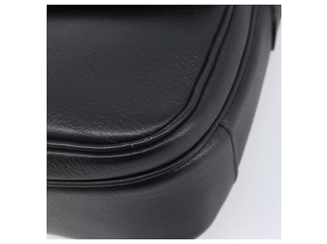 Borsa a tracolla Burberrys in pelle nera e oro Auth ep16288A Nero D'oro - vista 12