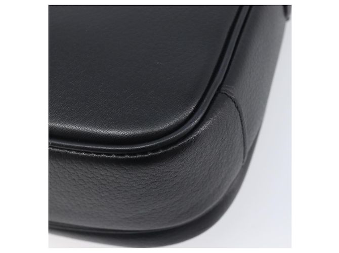 Borsa a tracolla Burberrys in pelle nera e oro Auth ep16288A Nero D'oro - vista 14