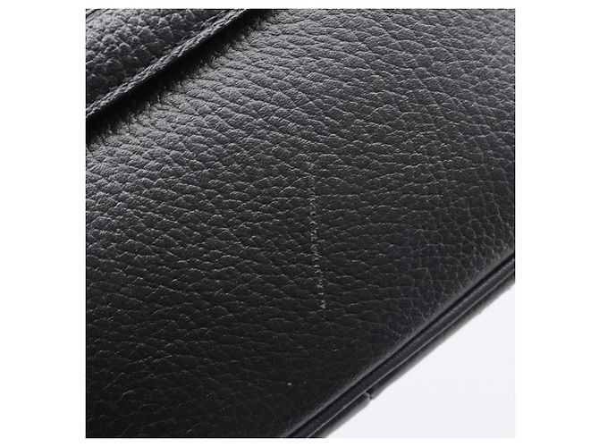Borsa a tracolla Burberrys in pelle nera e oro Auth ep16288A Nero D'oro - vista 16