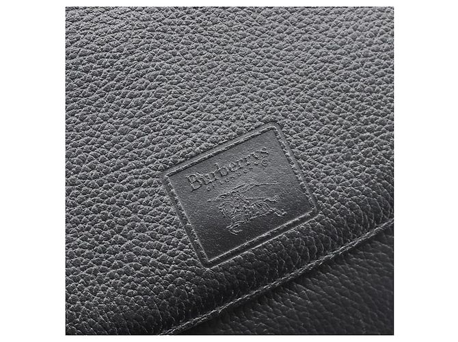 Borsa a tracolla Burberrys in pelle nera e oro Auth ep16288A Nero D'oro - vista 17