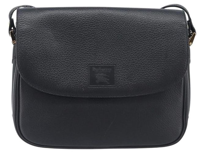 Borsa a tracolla Burberrys in pelle nera e oro Auth ep16288A Nero D'oro - vista 2