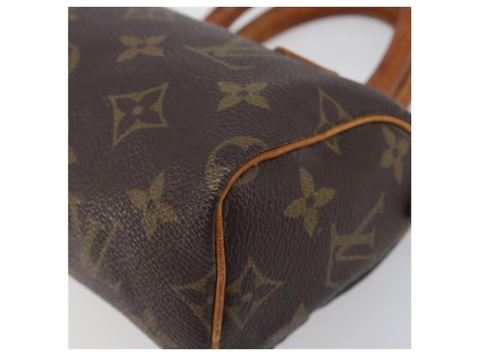 LOUIS VUITTON Monogram Mini Speedy Hand Bag M41534 LV Auth 208840 Monogramme - vue 15