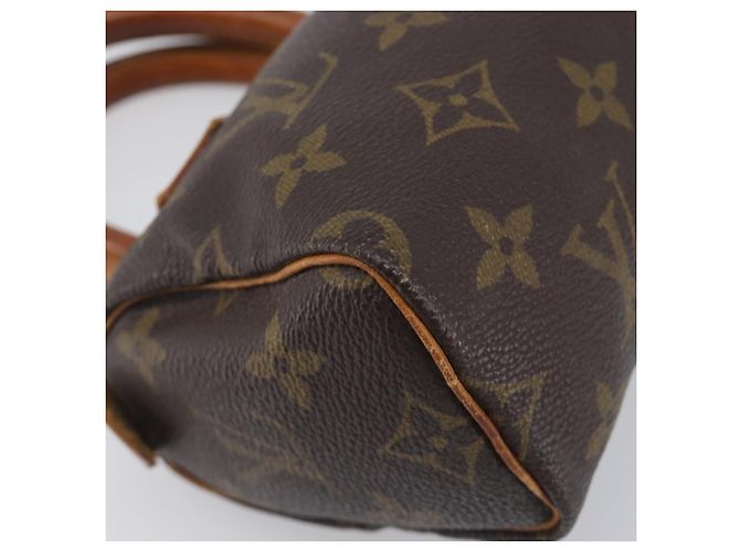 LOUIS VUITTON Monogram Mini Speedy Hand Bag M41534 LV Auth 208840 Monogramme - vue 16