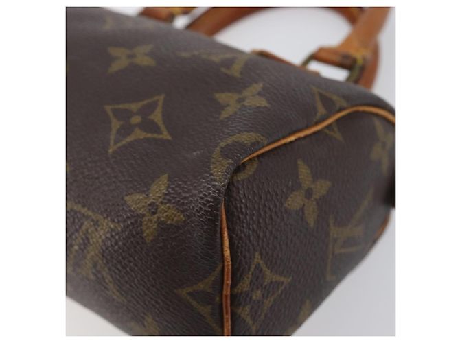LOUIS VUITTON Monogram Mini Speedy Hand Bag M41534 LV Auth 208840 Monogramme - vue 17