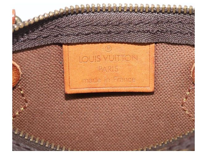 LOUIS VUITTON Monogram Mini Speedy Hand Bag M41534 LV Auth 208840 Monogramme - vue 21
