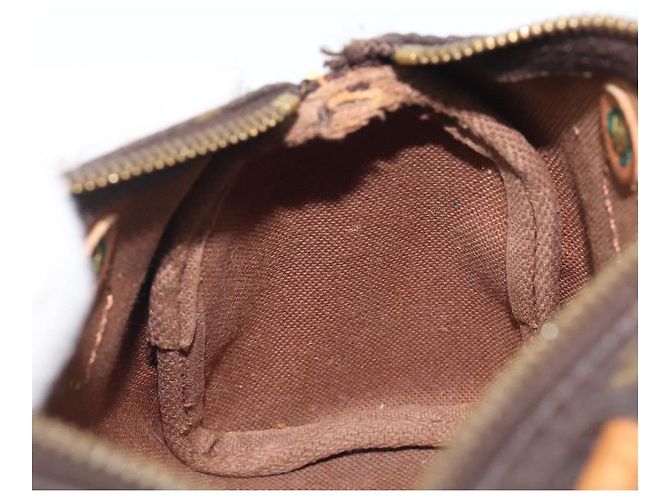 LOUIS VUITTON Monogram Mini Speedy Hand Bag M41534 LV Auth 208840 Monogramme - vue 22