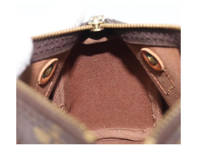 LOUIS VUITTON Monogram Mini Speedy Hand Bag M41534 LV Auth 208840 Monogramme - vue 23