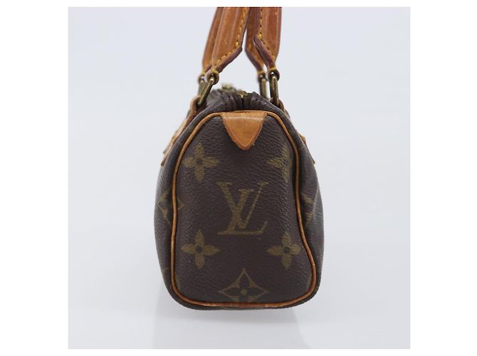 LOUIS VUITTON Monogram Mini Speedy Hand Bag M41534 LV Auth 208840 Monogramme - vue 4
