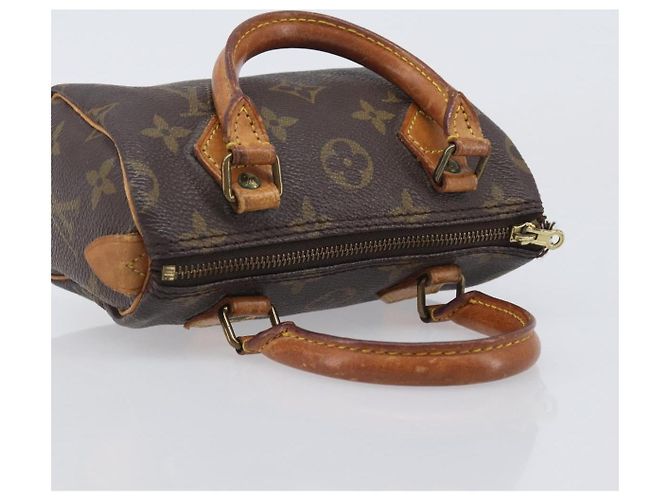 LOUIS VUITTON Monogram Mini Speedy Hand Bag M41534 LV Auth 208840 Monogramme - vue 7