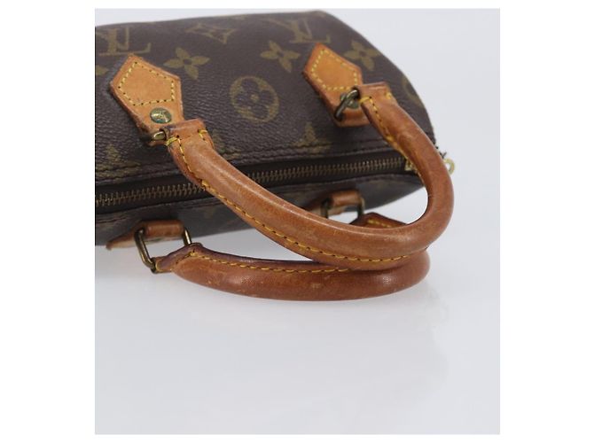LOUIS VUITTON Monogram Mini Speedy Hand Bag M41534 LV Auth 208840 Monogramme - vue 8