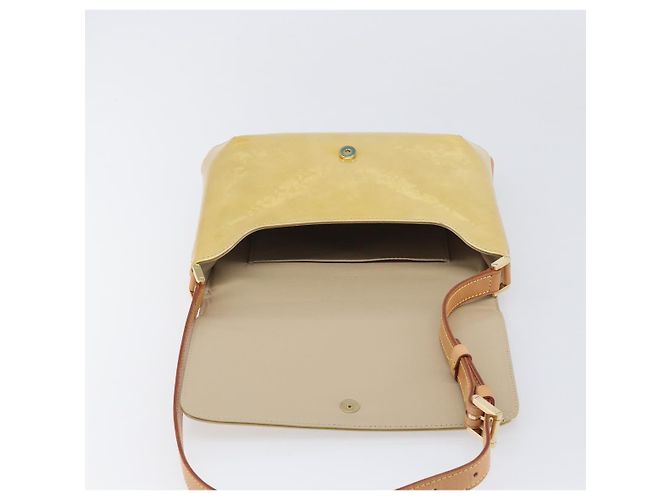 LOUIS VUITTON Monogram Vernis Thompson Street Bag Beige M91301 LV Auth BA16424A - vista 17