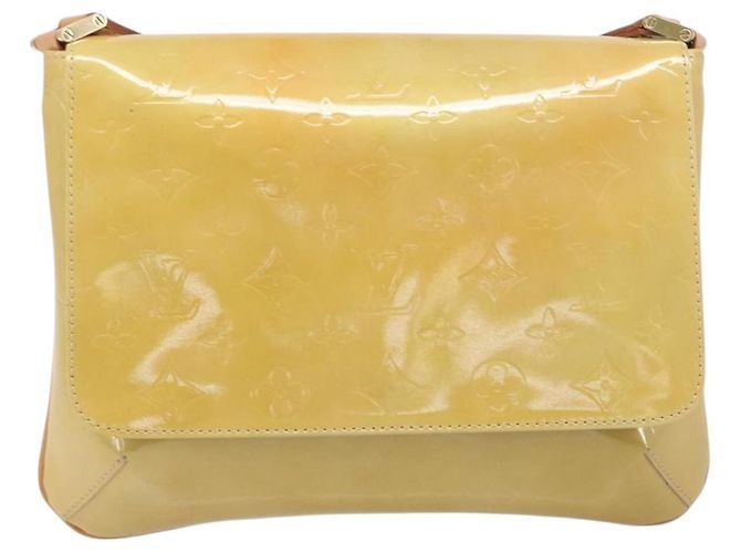 LOUIS VUITTON Monogram Vernis Thompson Street Bag Beige M91301 LV Auth BA16424A - vista 2