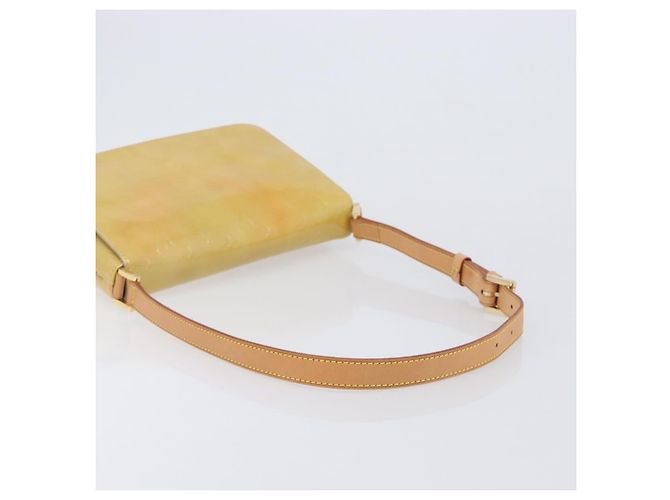 LOUIS VUITTON Monogram Vernis Thompson Street Bag Beige M91301 LV Auth BA16424A - vista 7