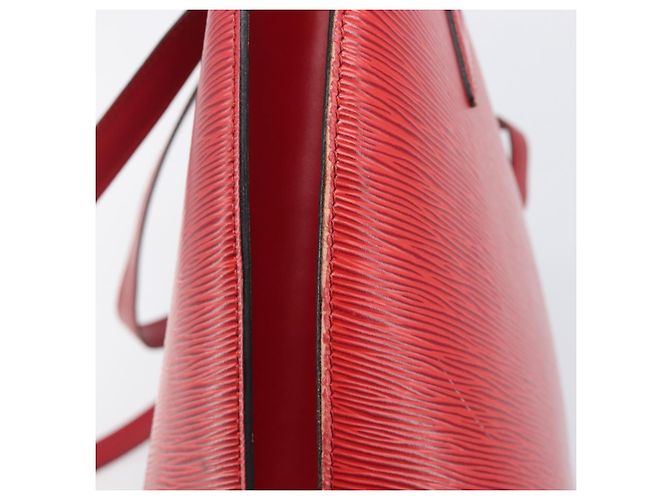 LOUIS VUITTON Epi Saint Jacques Shopping Shoulder Bag Red M52277 LV Auth BA16428 Rosso - vista 15