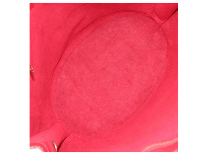 LOUIS VUITTON Epi Saint Jacques Shopping Shoulder Bag Red M52277 LV Auth BA16428 Rosso - vista 20