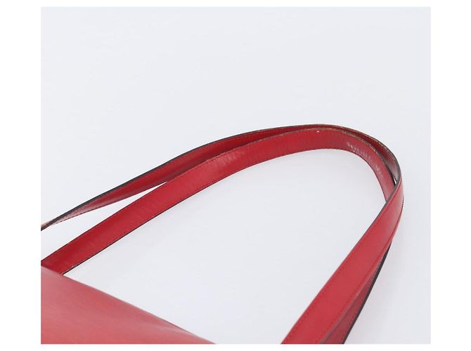 LOUIS VUITTON Epi Saint Jacques Shopping Shoulder Bag Red M52277 LV Auth BA16428 Rosso - vista 8