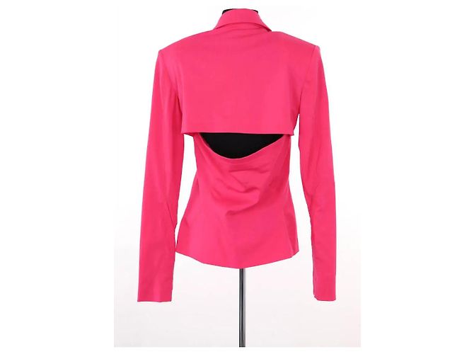Blazer Jacquemus de lana rosa - vista 4