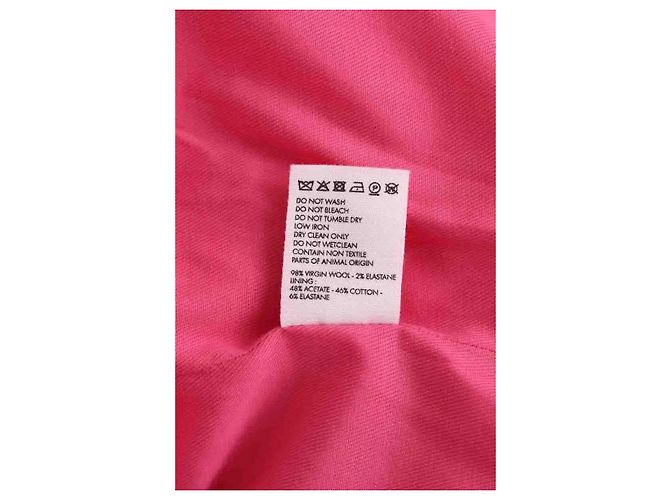 Blazer Jacquemus de lana rosa - vista 7