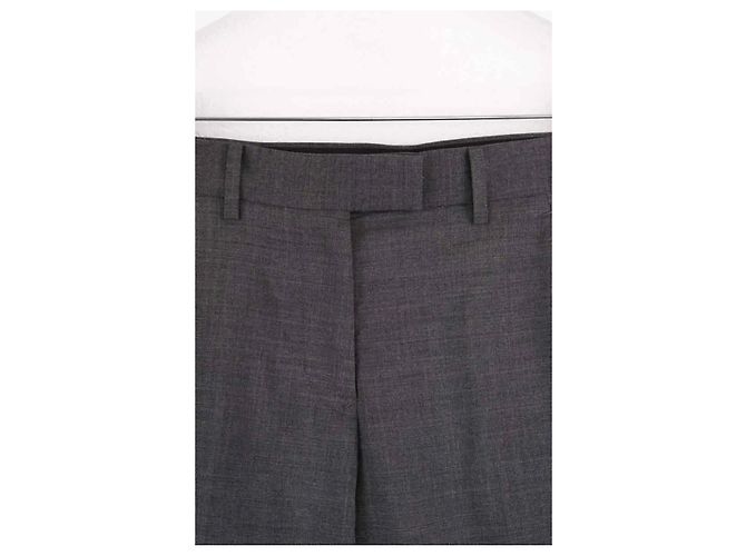 Sacai Gerade Hose anthrazit Anthrazitgrau - Ansicht 2