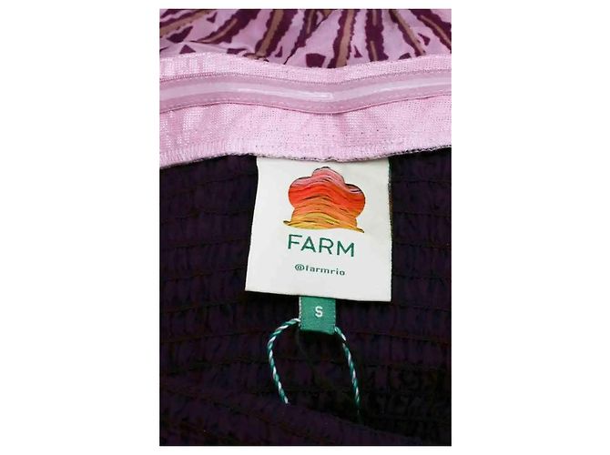 Farm Rio Kleid in Rosa - Ansicht 4