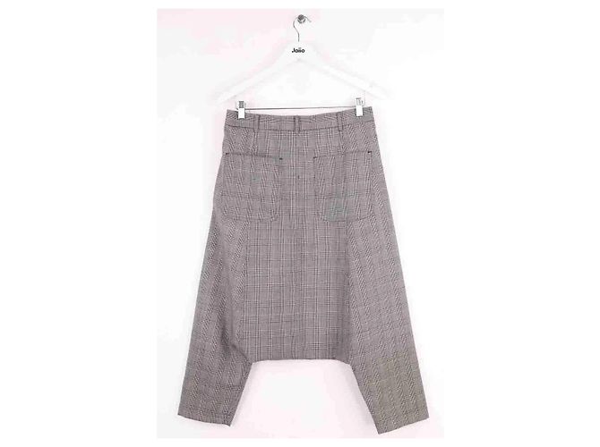 Comme Des Garcons Grey Wool Shorts - view 3