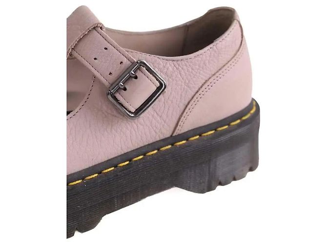 Mocassini Dr. Martens in pelle viola taglia 42 Porpora - vista 4