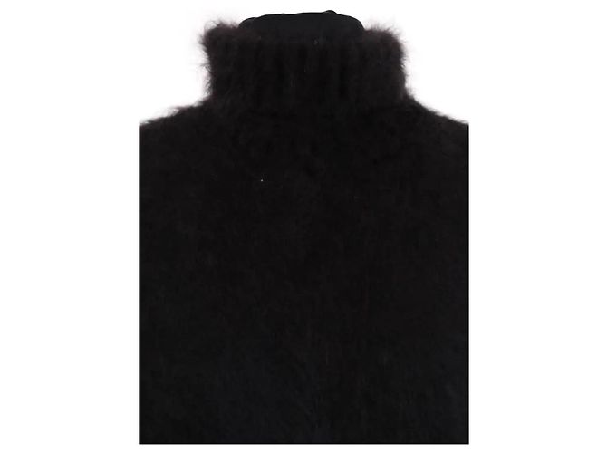 Céline Schwarzer Wollpullover - Ansicht 2