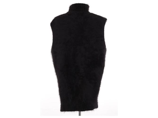 Céline Schwarzer Wollpullover - Ansicht 4