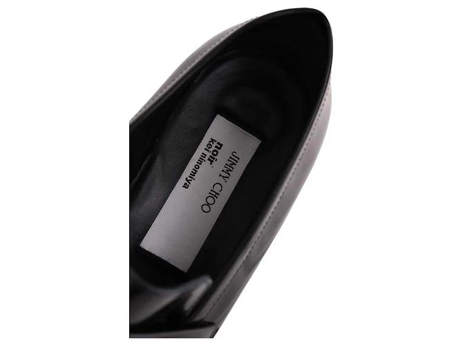 Mocassini Jimmy Choo in pelle nera Nero - vista 4