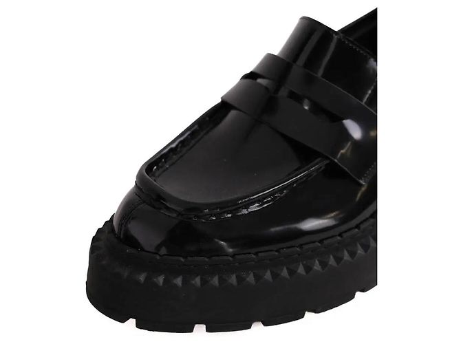 Mocassini Jimmy Choo in pelle nera Nero - vista 5