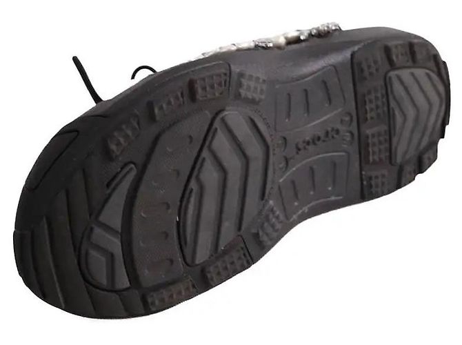 Zoccoli Simone Rocha X Crocs in tessuto nero - vista 5