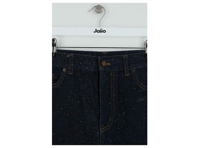 Autre Marque Navy blue Bermuda shorts - view 2