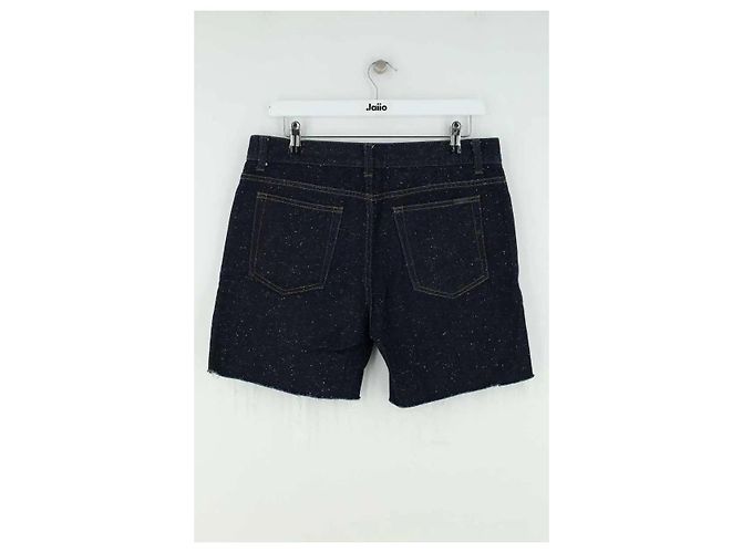 Autre Marque Navy blue Bermuda shorts - view 3