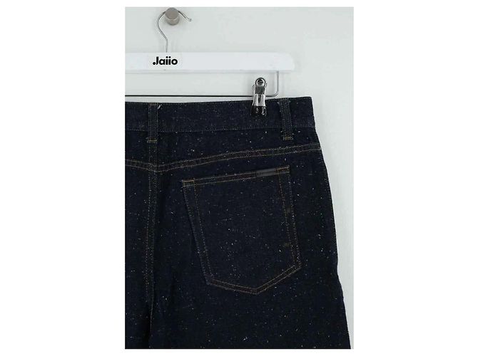 Autre Marque Navy blue Bermuda shorts - view 4